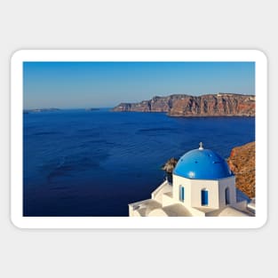 The wonderful Oia in Santorini, Greece Sticker